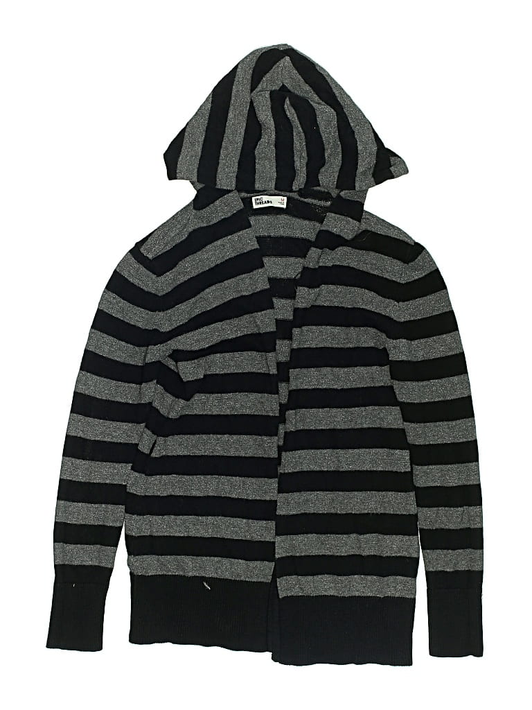 Pre-owned Epic Threads Kids' Cardigan Sweater In Black