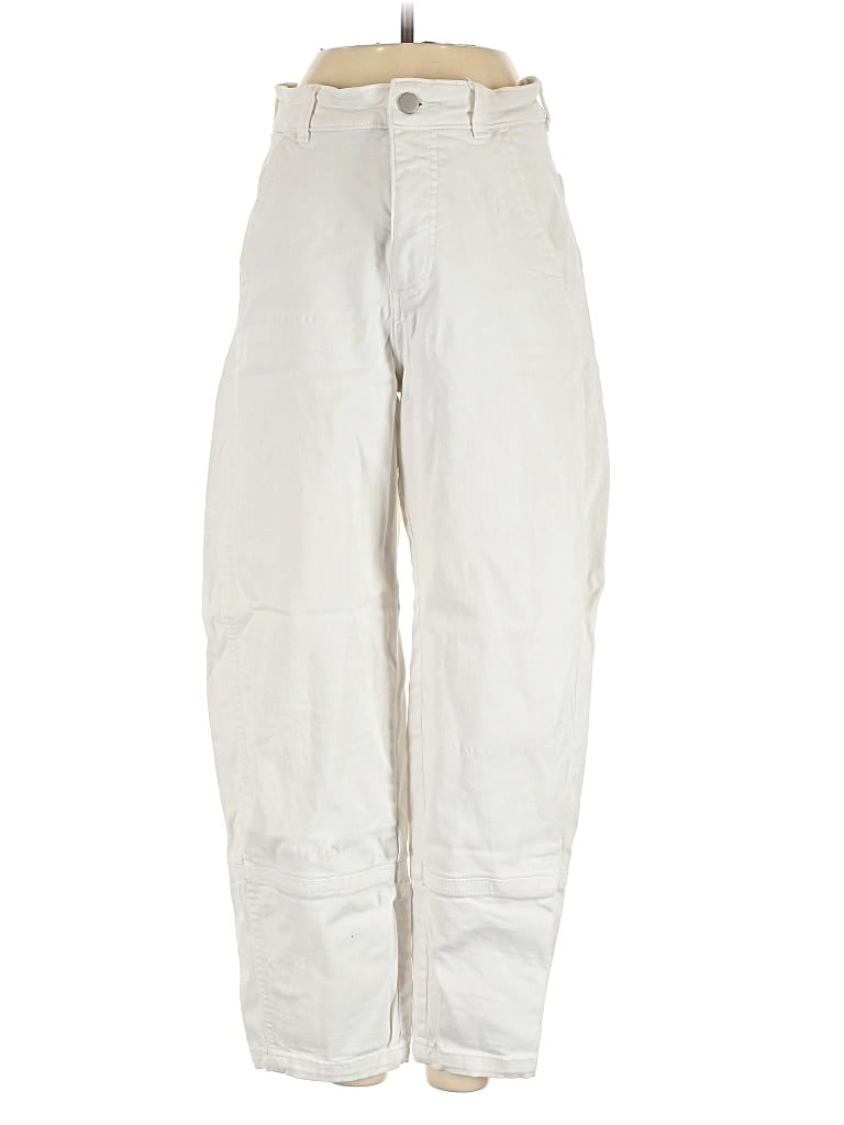 Pre-owned Everlane Casual Pants In White