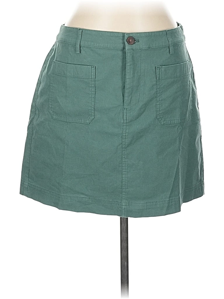 Pre-owned J.crew Factory Store Casual Skirt In Blue