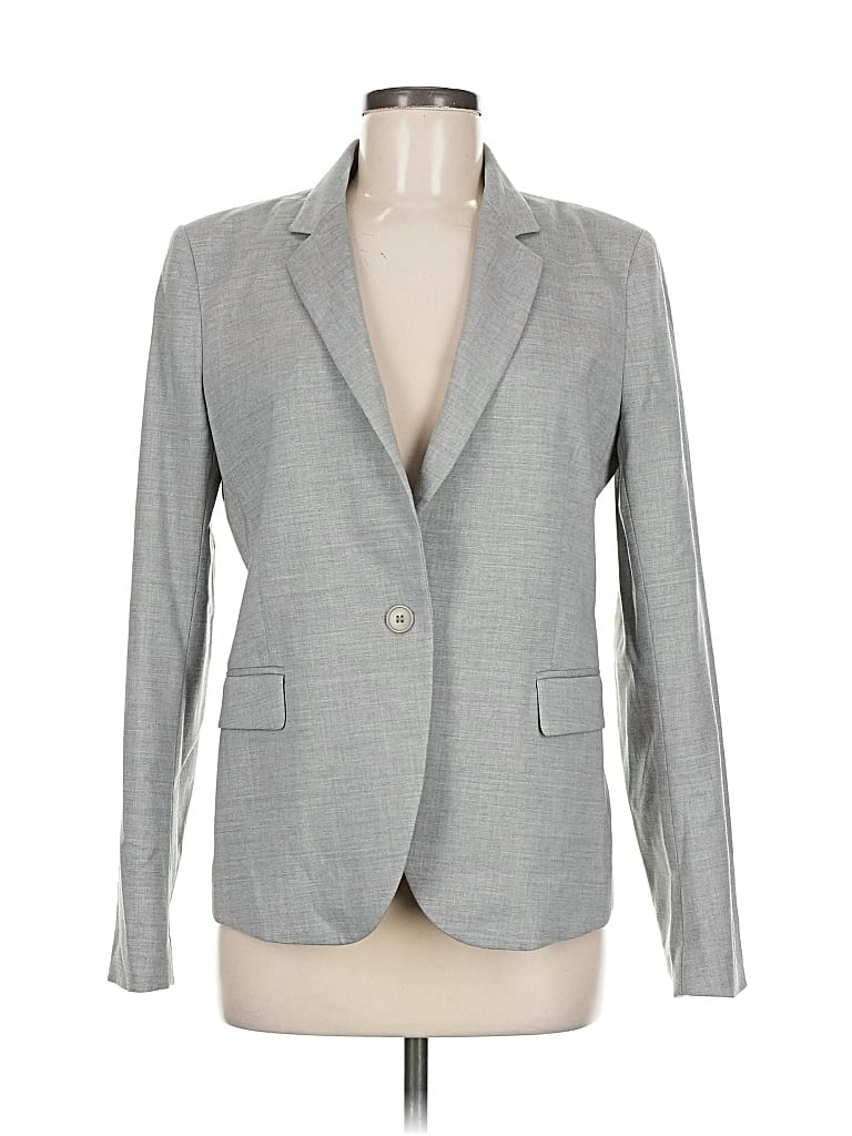 Pre-owned Theory Blazer Jacket In Gray