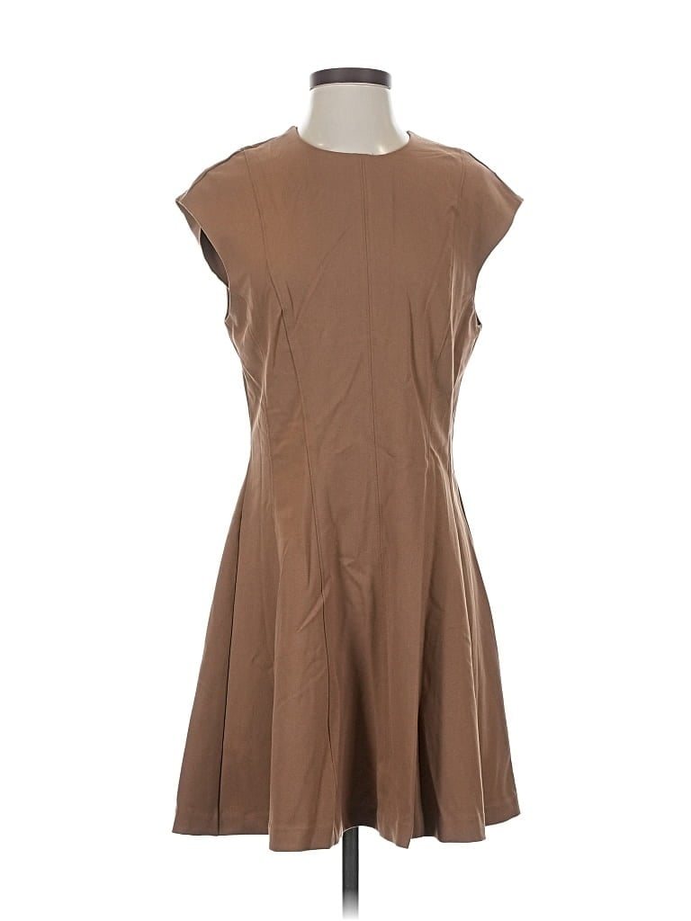Pre-owned H&m Casual Dress In Brown
