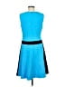 Calvin Klein Color Block Blue Cocktail Dress Size 6 - photo 2