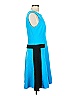 Calvin Klein Color Block Blue Cocktail Dress Size 6 - photo 4