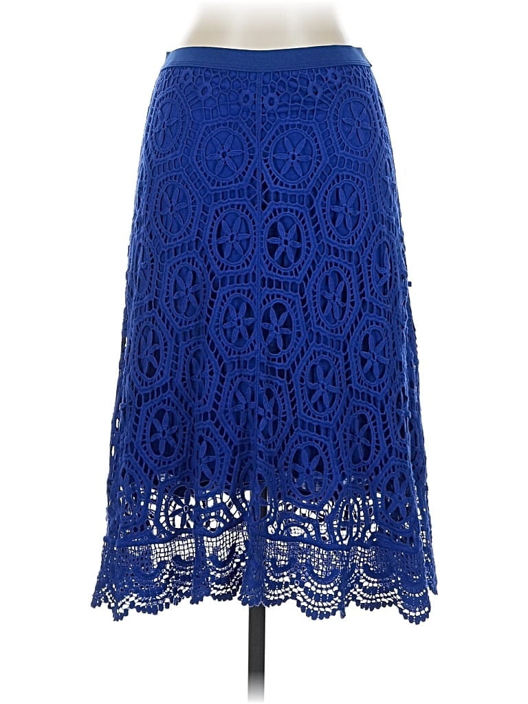 Pre-owned Ella Moss Formal Skirt In Blue