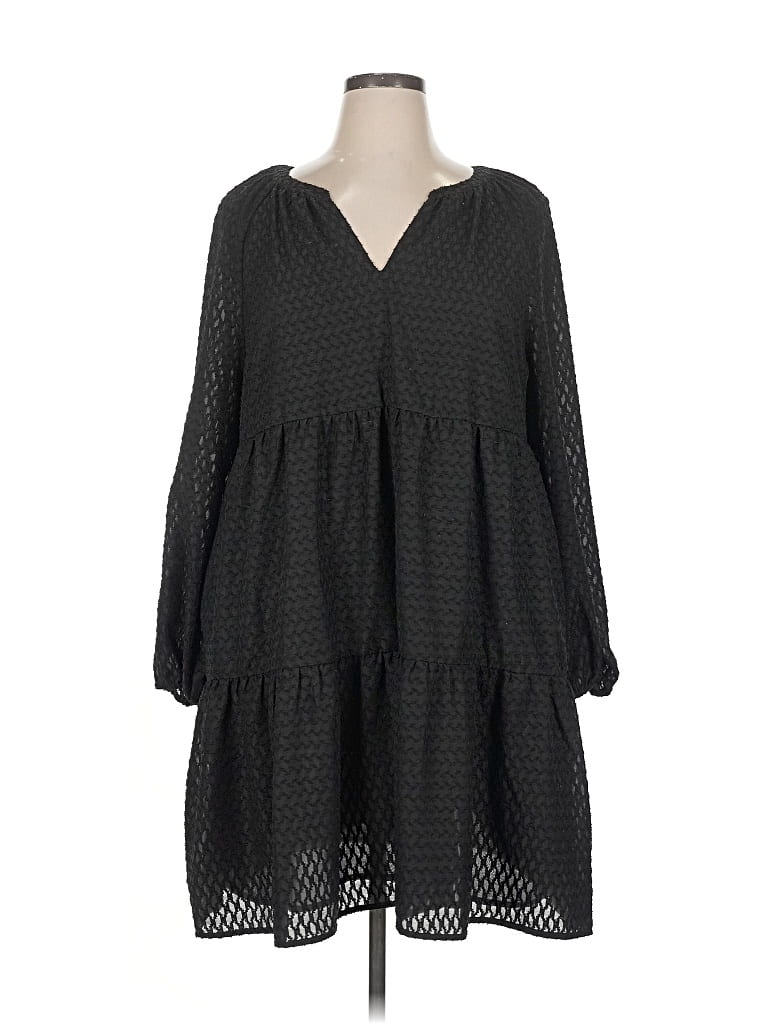 Pre-owned Skies Are Blue Casual Dress In Gray