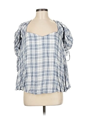 Francesca's 3/4 Sleeve Blouse (view 1)