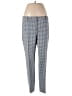 Theory Houndstooth Blue Casual Pants Size 8 - photo 1