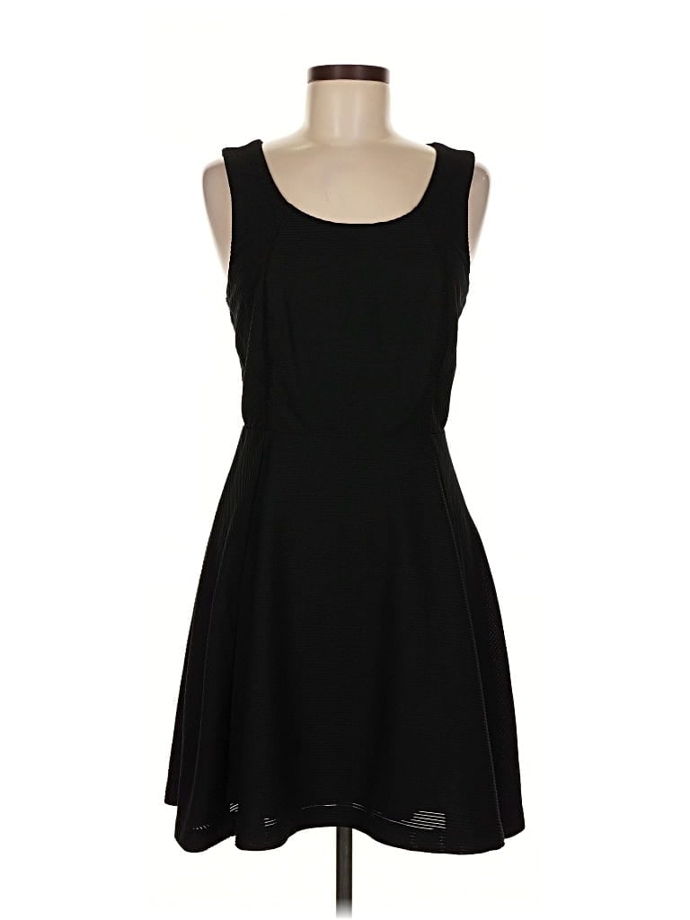 Pre-owned Express Casual Dress In Black