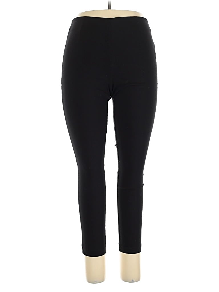 Pre-owned Calvin Klein Active Pants In Black