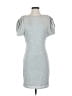 Max Studio Solid Gray Casual Dress Size S - photo 1