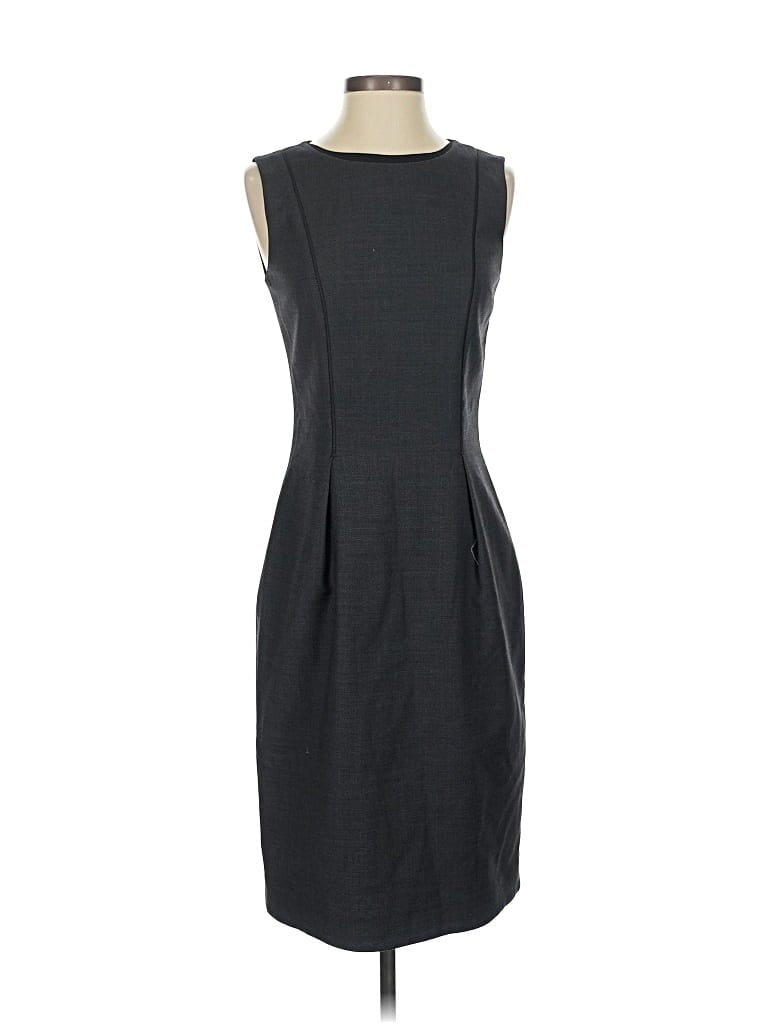 Pre-owned Elie Tahari Cocktail Dress In Gray