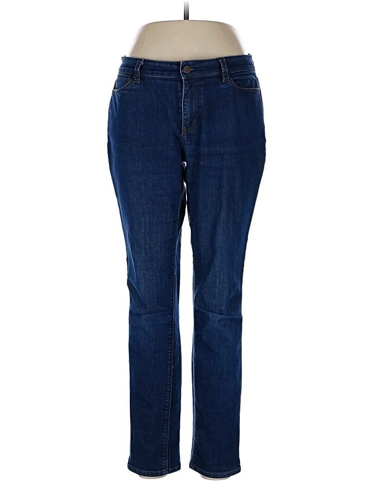Pre-owned Ann Taylor Jeans In Blue