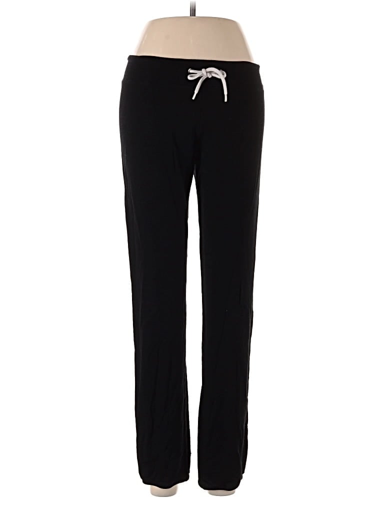 Pre-owned Monrow Track Pants In Black