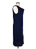 St. John Solid Blue Cocktail Dress Size 10 - photo 4