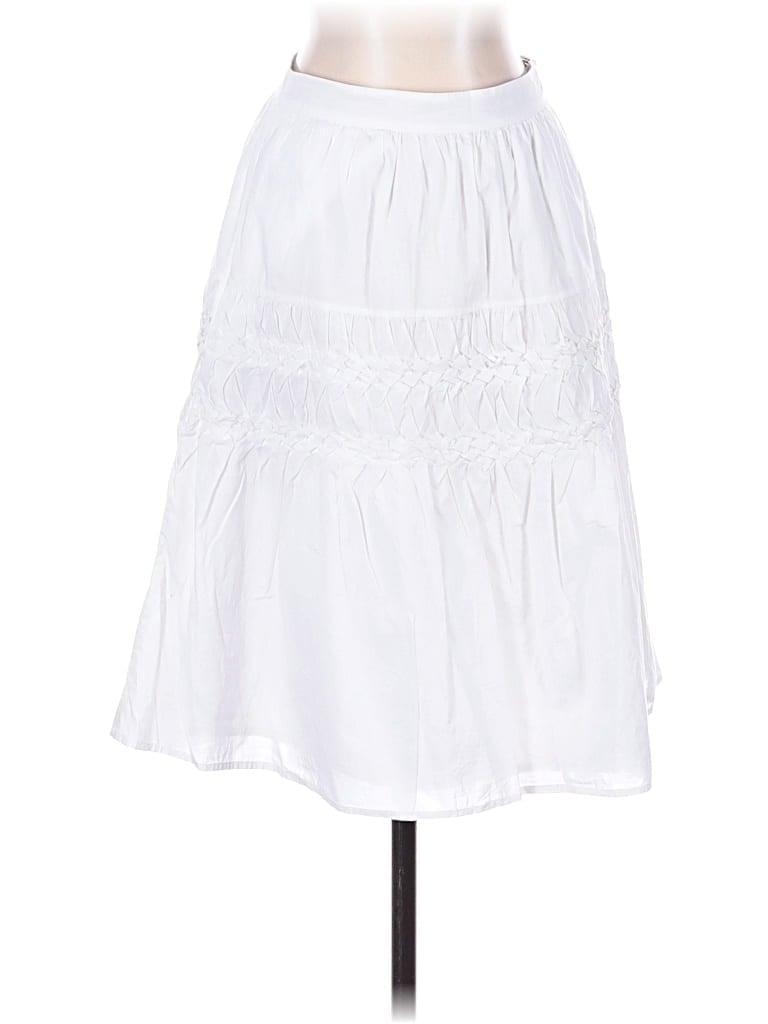Pre-owned Merlette Casual Skirt In White