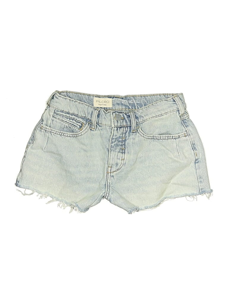 Pre-owned Pilcro Denim Shorts In Blue