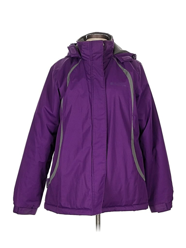 Pre-owned Mountain Warehouse Snow Jacket In Purple