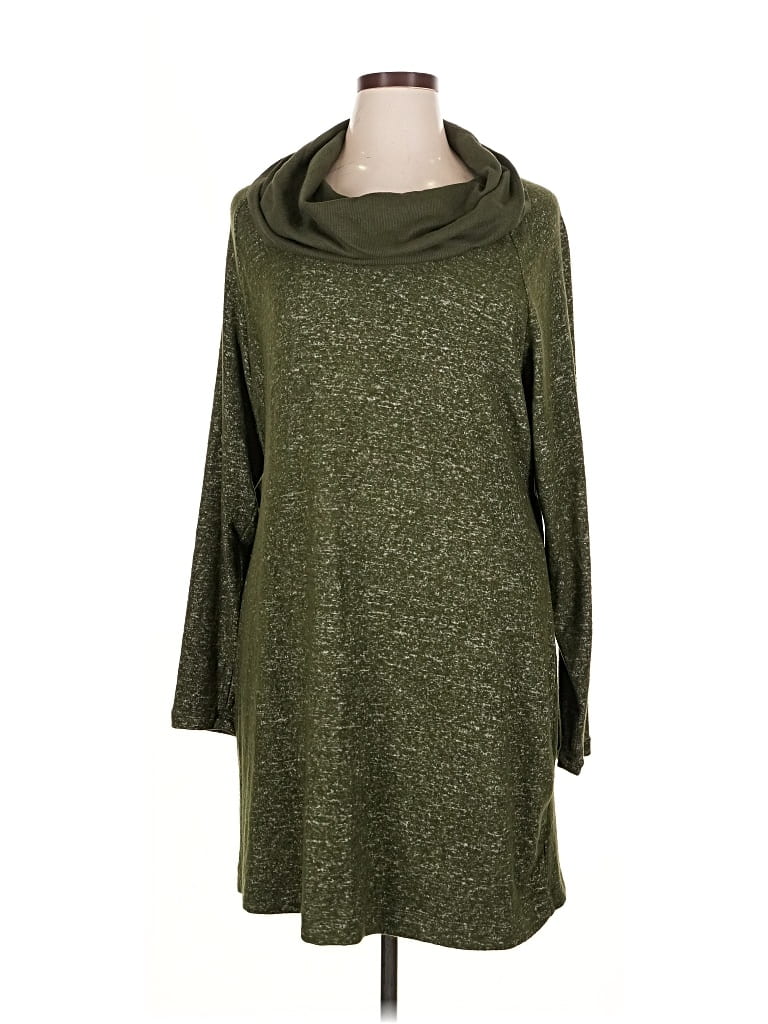 Pre-owned Cabi Casual Dress In Green