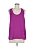 Three Eighty Two 100% Polyester Purple Sleeveless Top Size M - photo 1