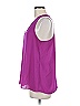 Three Eighty Two 100% Polyester Purple Sleeveless Top Size M - photo 5