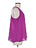 Three Eighty Two 100% Polyester Purple Sleeveless Top Size M - photo 4
