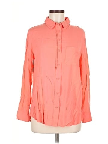 Banana Republic Factory Store Long Sleeve Button-Down Shirt (view 1)