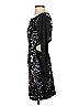 Pencey 100% Polyester Stars Black Cocktail Dress Size 4 - photo 5