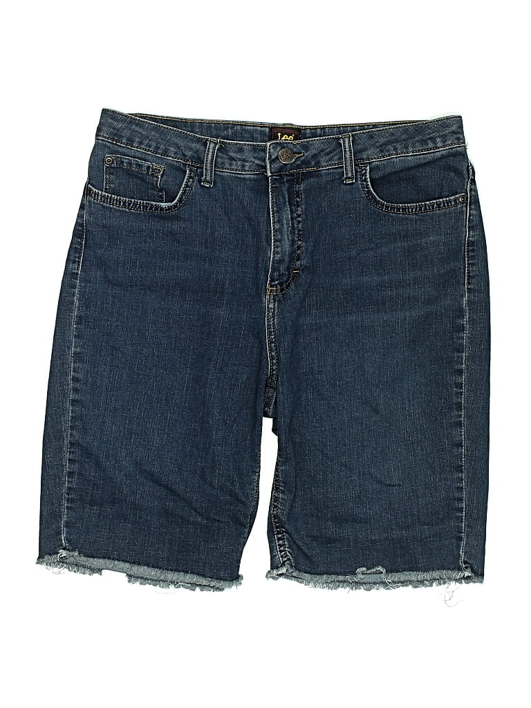Pre-owned Lee Denim Shorts In Blue