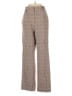 Acler Plaid Brown Tan Dress Pants Size 4 (estimated) - photo 1