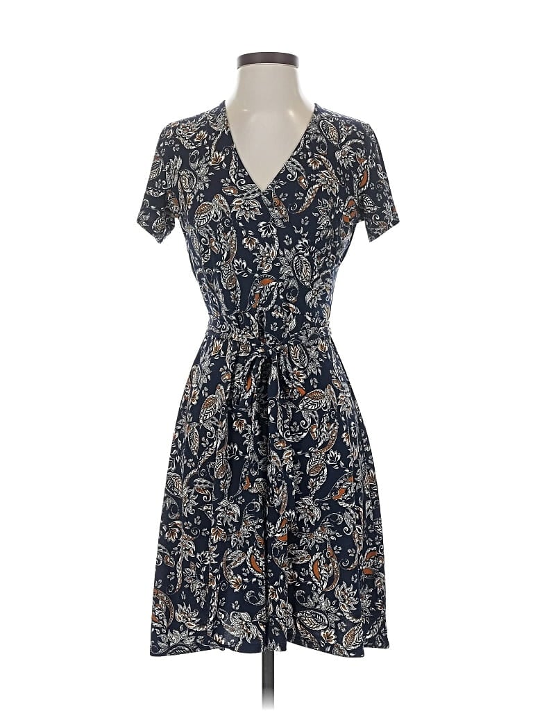 Pre-owned Leota Casual Dress In Blue