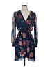 Lulus 100% Polyester Paisley Blue Casual Dress Size XS - photo 1