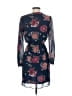 Lulus 100% Polyester Paisley Blue Casual Dress Size XS - photo 2
