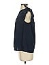 Comme Toi 100% Polyester Blue Sleeveless Blouse Size S - photo 5