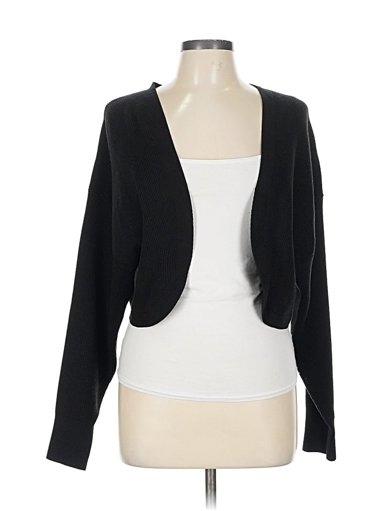 Pre-owned Dress Forum Cardigan Sweater In Black