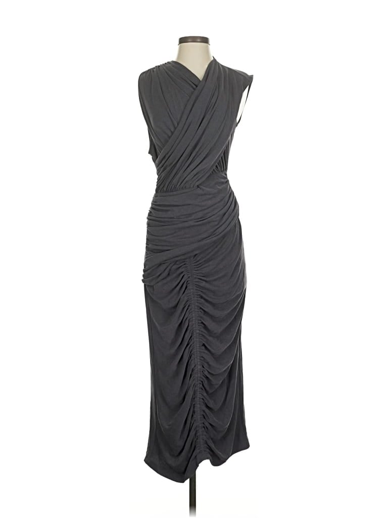 Pre-owned Acler Cocktail Dress In Gray