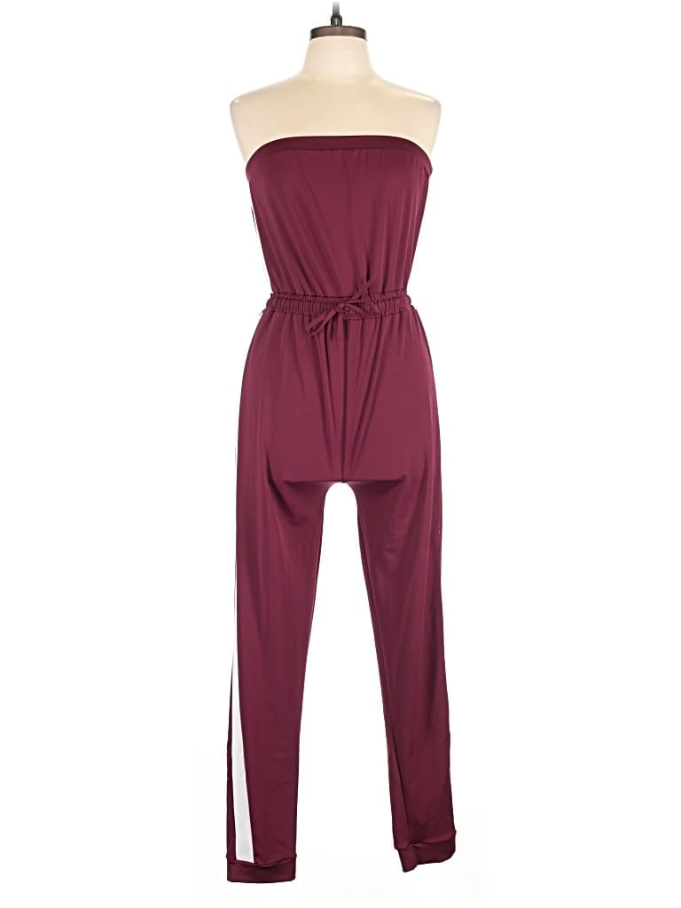 Capella Apparel Jumpsuit In Burgundy