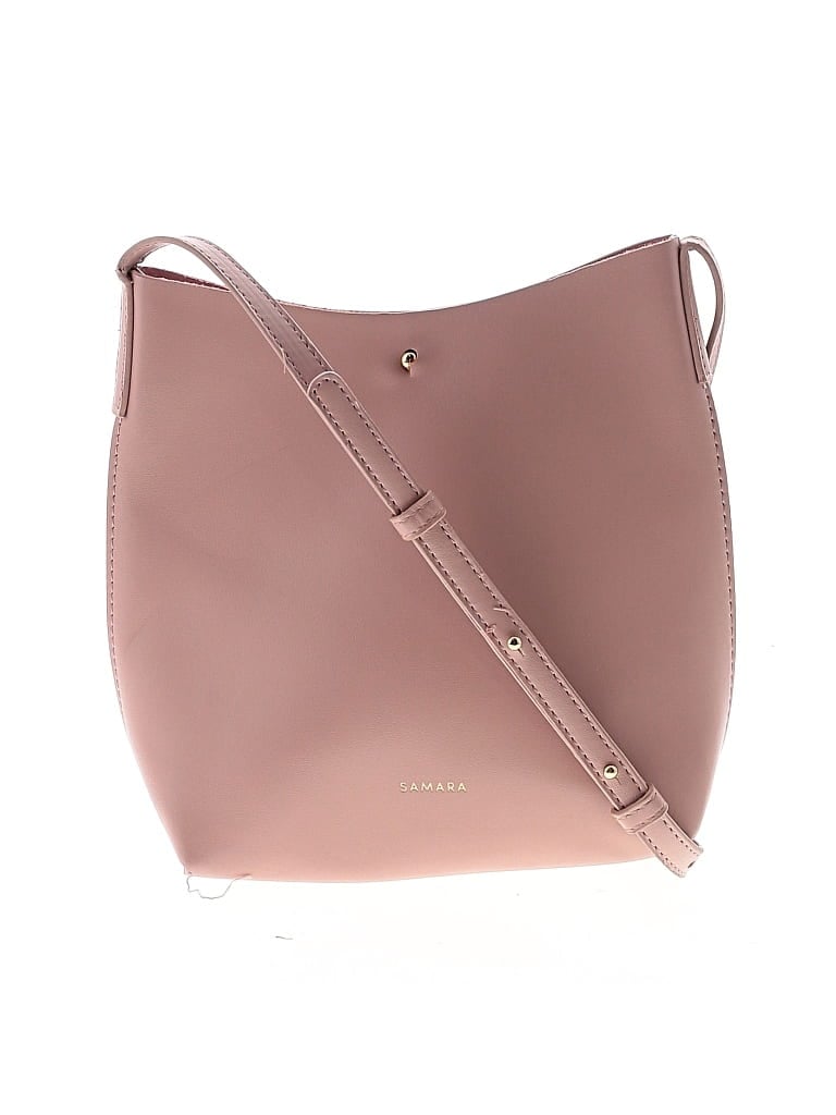 Pre-owned Samara Crossbody Bag In Pink