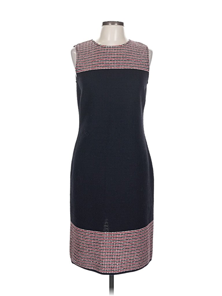 Pre-owned St John Cocktail Dress In Black