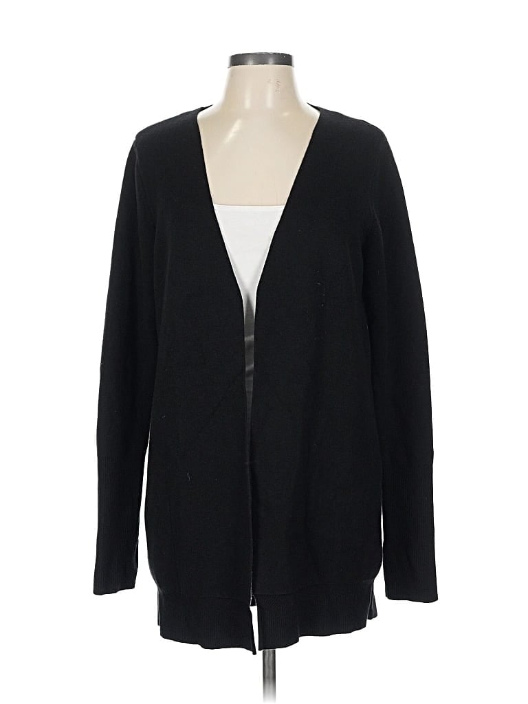 Pre-owned Unbranded Cardigan Sweater In Black