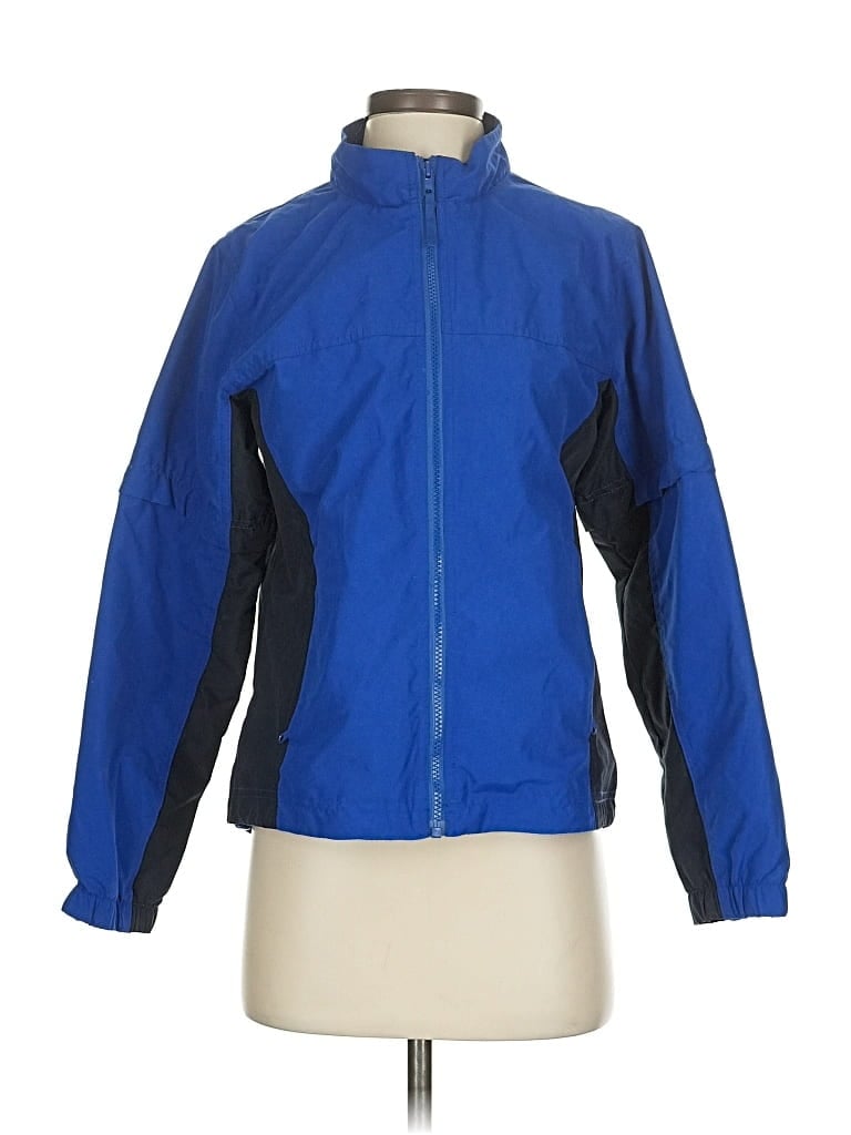 Pre-owned Port Authority Track Jacket In Blue