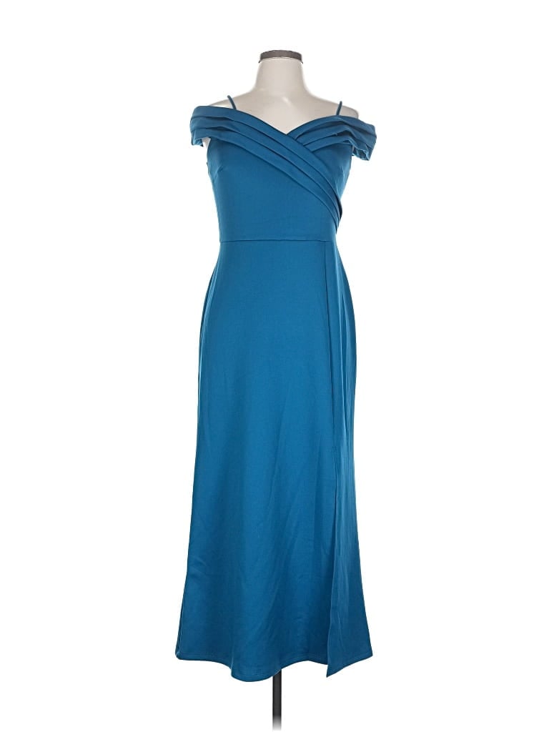 Pre-owned Alexa B Cocktail Dress In Blue