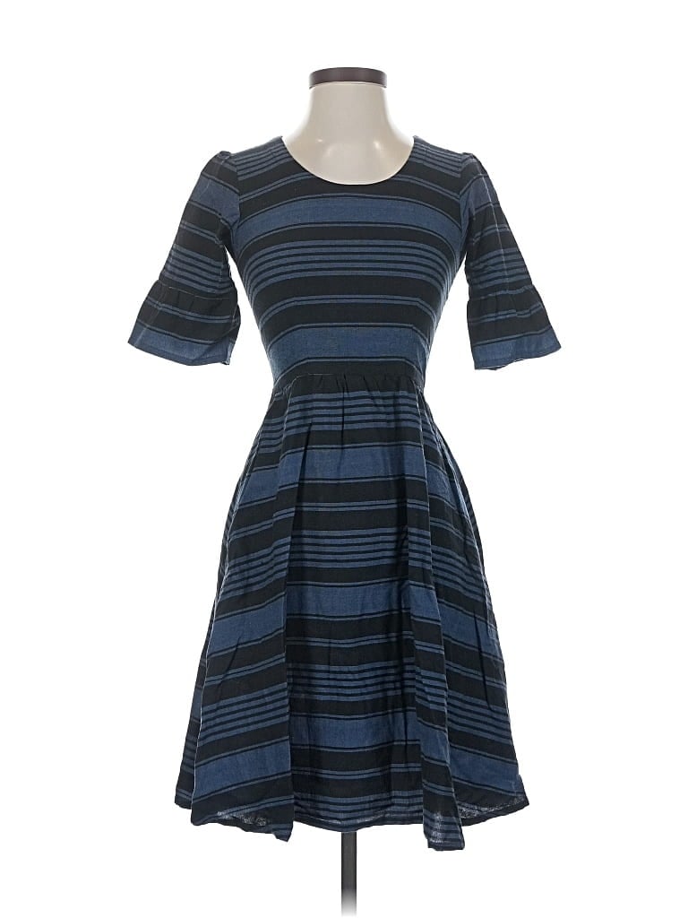 Pre-owned Mata Traders Casual Dress In Blue