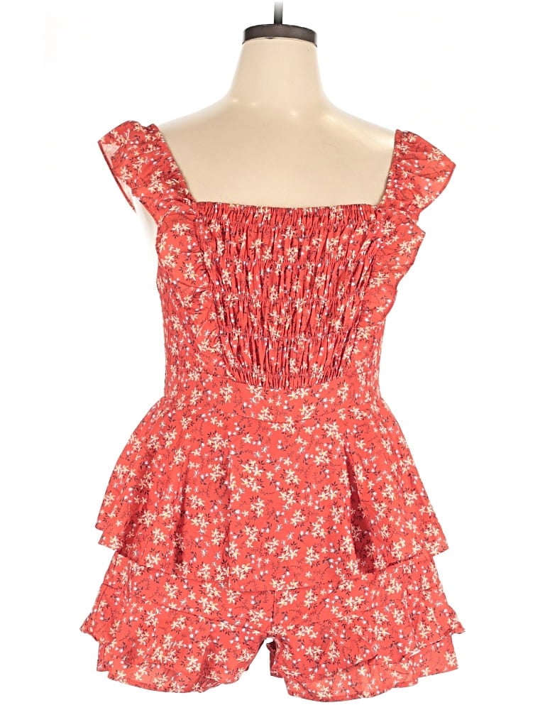 Pre-owned Assorted Brands Romper In Red