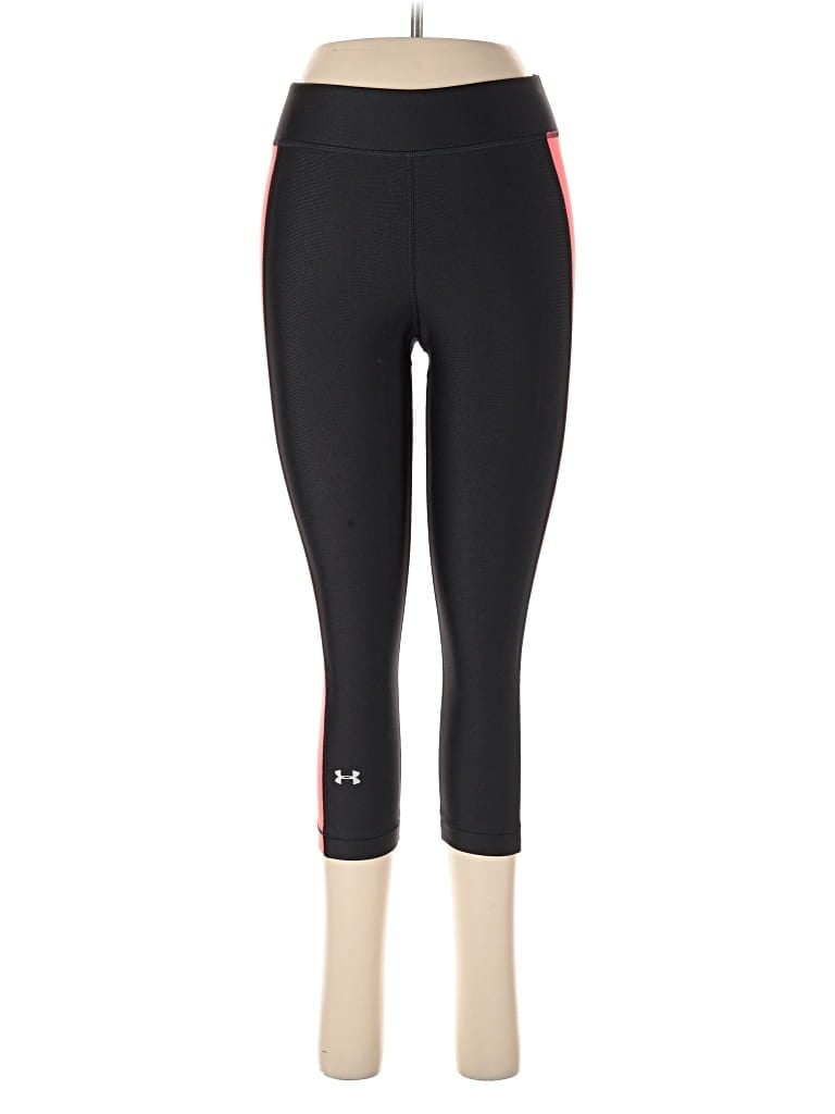 Pre-owned Under Armour Active Pants In Black
