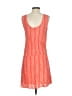 Ella Moss 100% Rayon Print Orange Casual Dress Size XS - photo 2