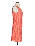 Ella Moss 100% Rayon Print Orange Casual Dress Size XS - photo 4