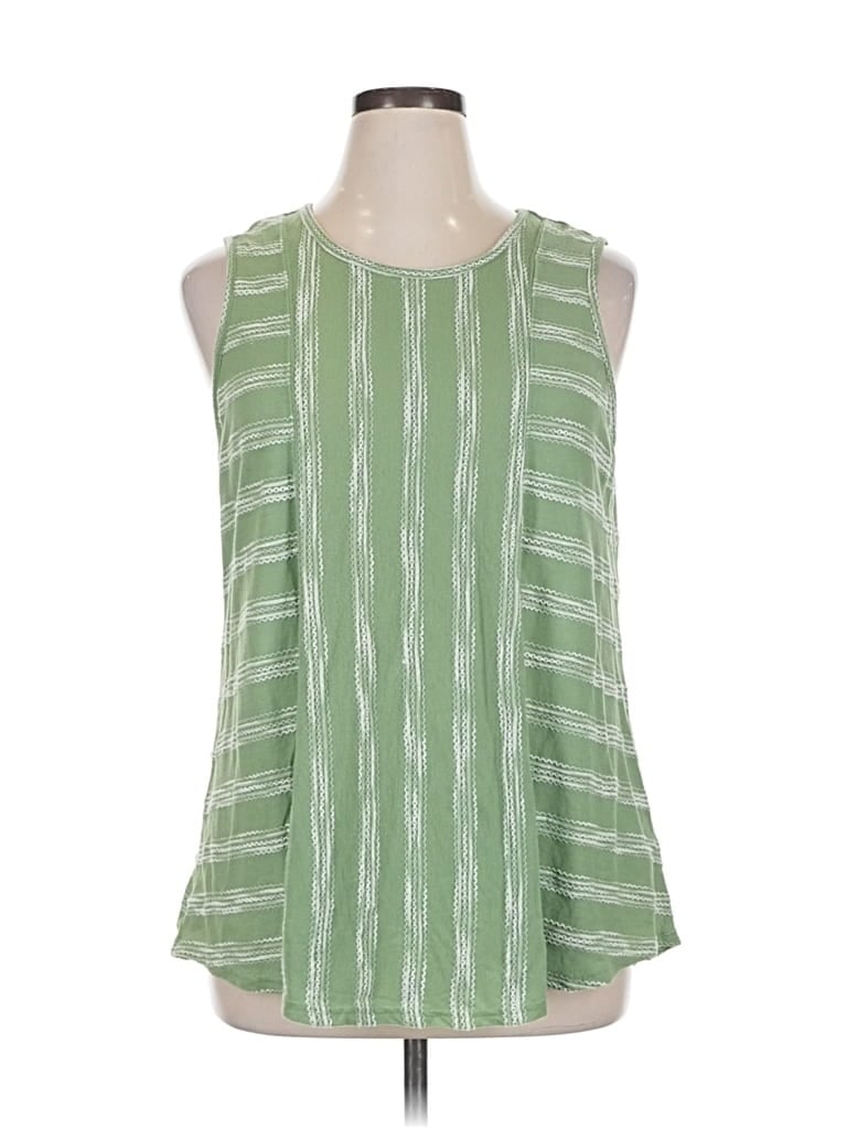 Pre-owned Lee Sveless T-shirt In Green