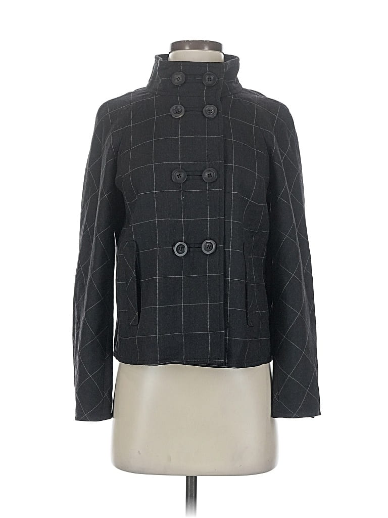 Pre-owned Armani Collezioni Coat In Gray