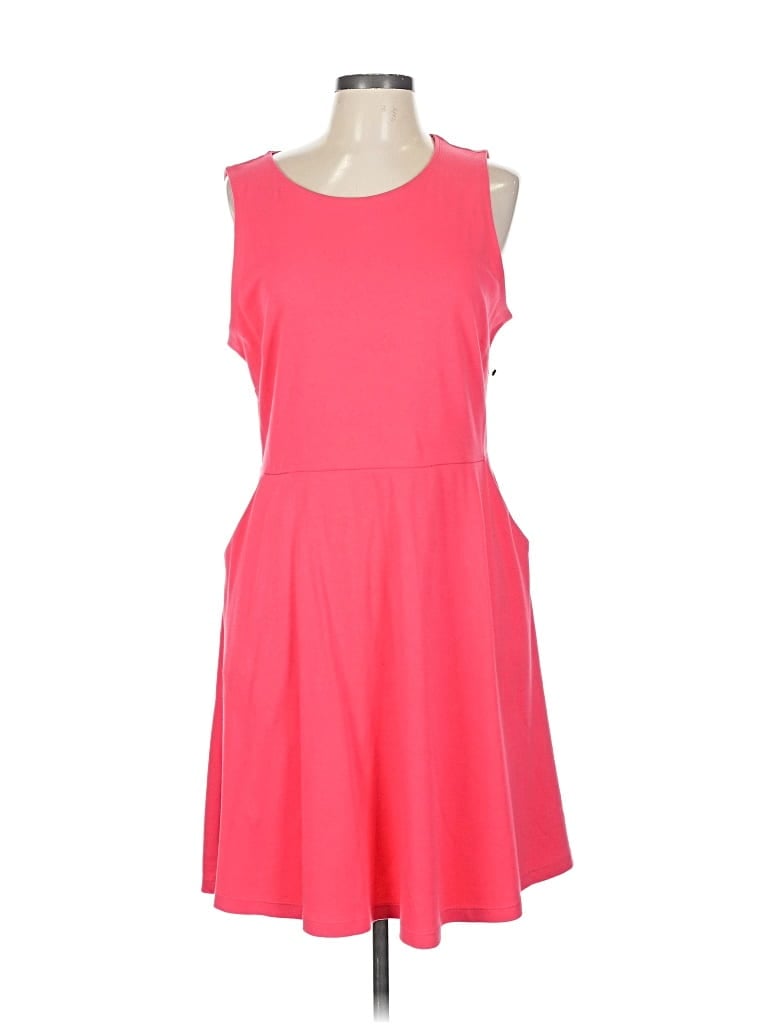 Pre-owned New York And Company Casual Dress In Pink