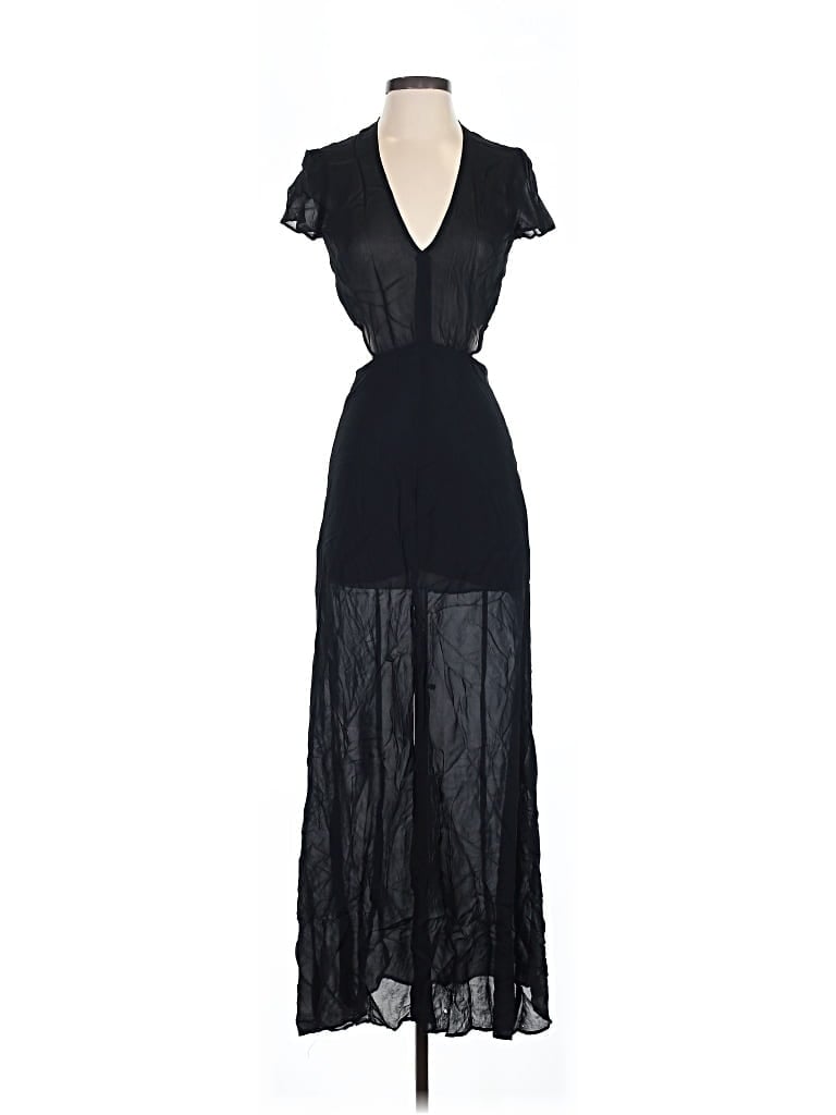 Pre-owned Reformation Cocktail Dress In Black